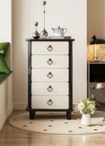 Ruiao 55mm 6 Pack Cupboard Cabinet Knobs. Antique Brass Solid Dresser Drawer knobs with Screws. Cupboard Knobs for Kitchen Bedroom Bathroom - 图片 7