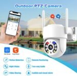 8-channel monitoring camera system network camera 5MP WiFi dome camera - 图片 3