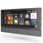 Tuya 6.5-Inch Smart Home Background Music Player with Touch Screen 4 Speaker Channels 3 Lights Wi-Fi for Bluetooth Gateway UK